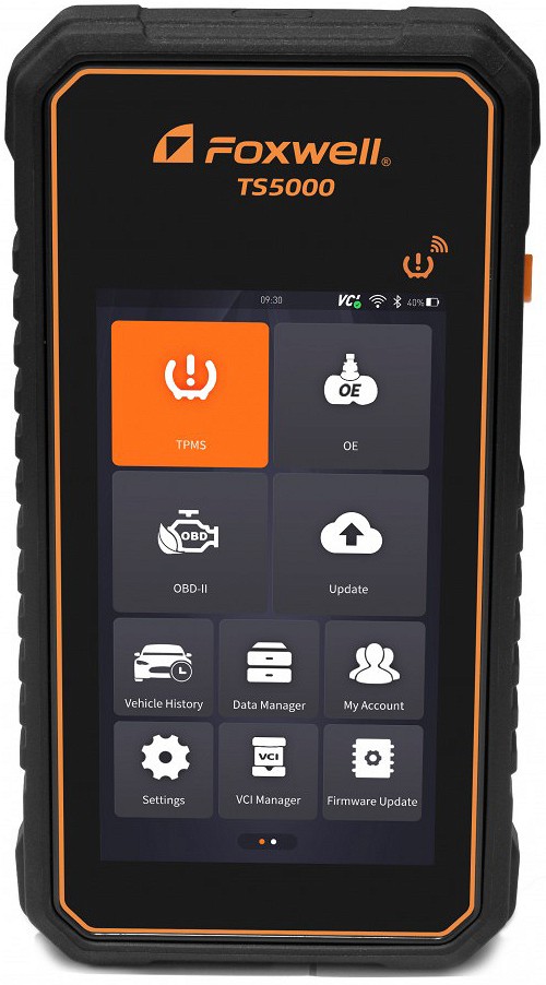 TPMS diagnostika- JA PROGR.SEADE TS5000