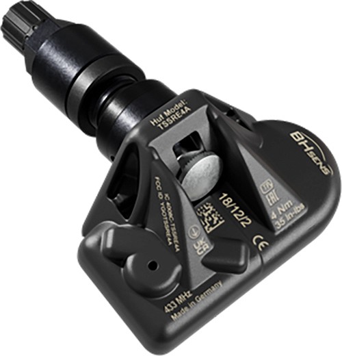 TPMS andur RDE254, 434 MHZ HUF/BERU musta aluventiiliga (OE VW: 3WA907255)