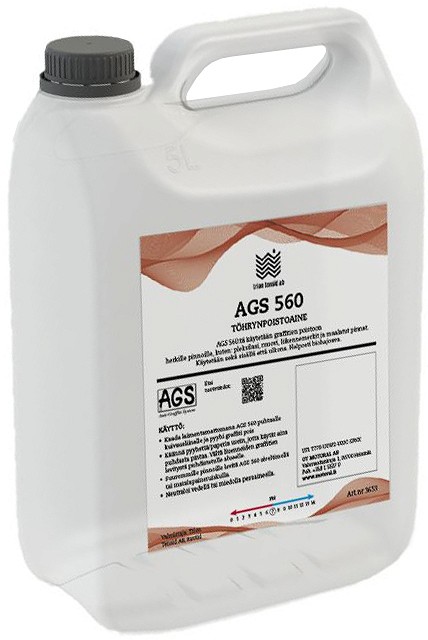 Grafiti eemaldamise aine AGS560 (pleksiklaas, keemiatundlikud pinnad) 5 l