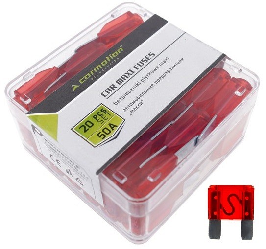 Kahvelkaitse maxi 50 A 20 tk plastkarbis