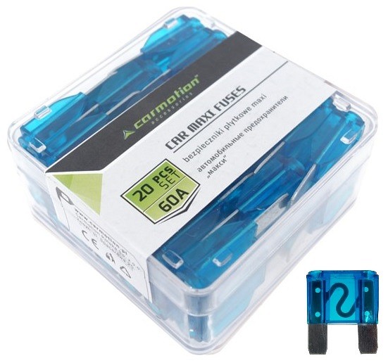 Kahvelkaitse maxi 60 A 20 tk plastkarbis