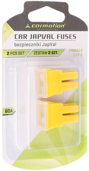 Kaitse japval type F 60 A 2 tk blister