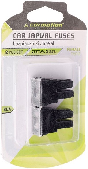 Kaitse japval type F 80 A 2 tk blister