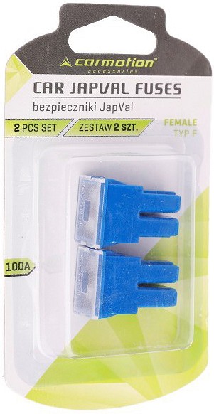 Kaitse japval type F 100 A 2 tk blister