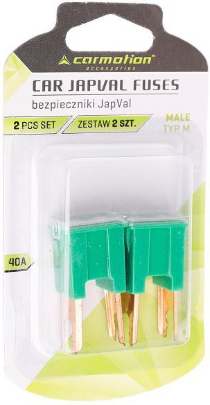 Kaitse japval type M 40 A 2 tk blister