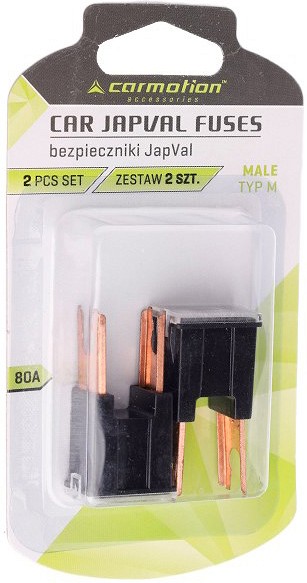 Kaitse japval type M 80 A 2 tk blister