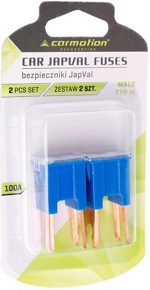 Kaitse japval type M 100 A 2 tk blister