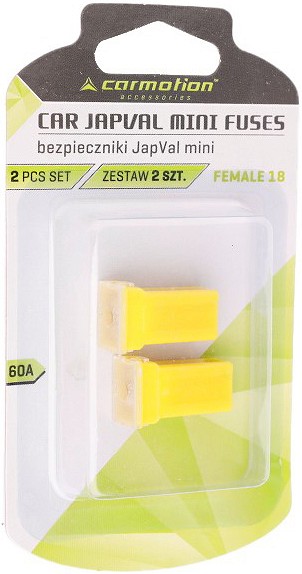 Kaitse japval mini female 18 60 A 2 tk blister