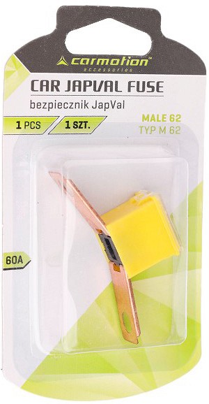 Kaitse japval type 62 60 A 1 tk blister
