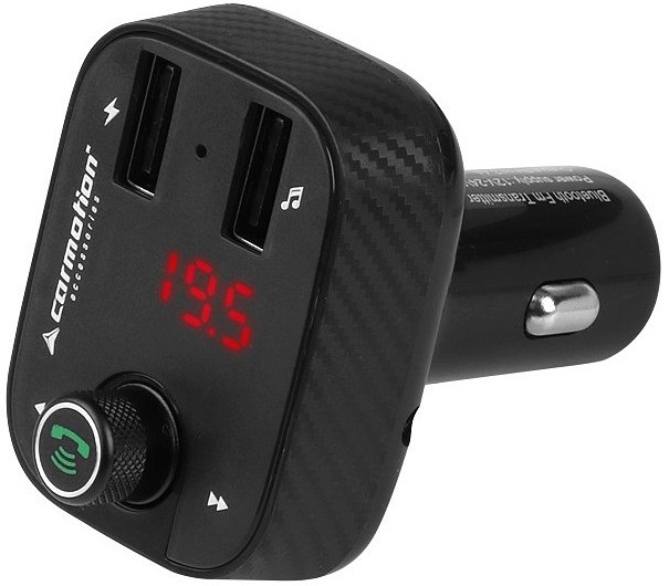 Voltmeeter + 2XUSB laadija + FM transmitter + hands free