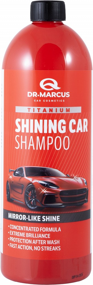 DR MARCUS titanium shining CAR shampoo autoshampoon 1 l