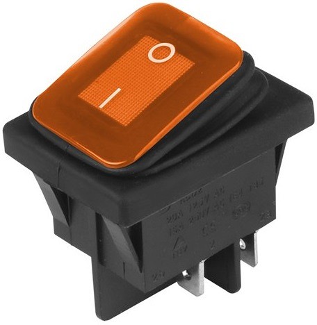 Klahvlüliti kollane DC 12V/24V, 16A/20A