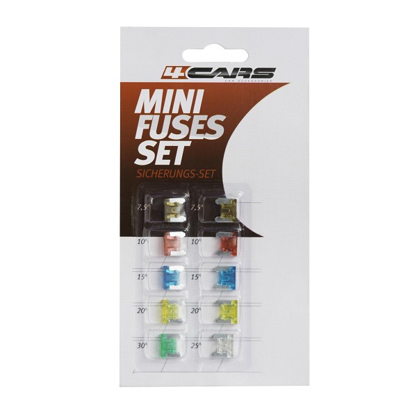Kahvelkaitsmete komplekt mini madal 10 tk