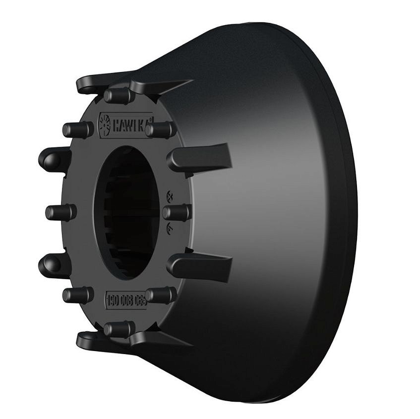 Kiirlukusti HAWEKA softgrip plastist varu kauss