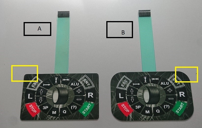 TASAK.PINGI 2351, 2351 l juhtpaneel (keyboard) "B" uuem