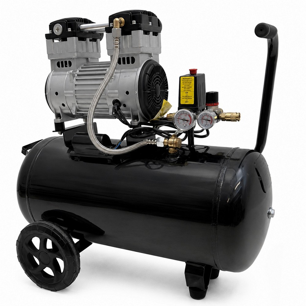 Kolbkompressor õlivaba 1.5 kw, 50 l paak, 8 bar, 230 V