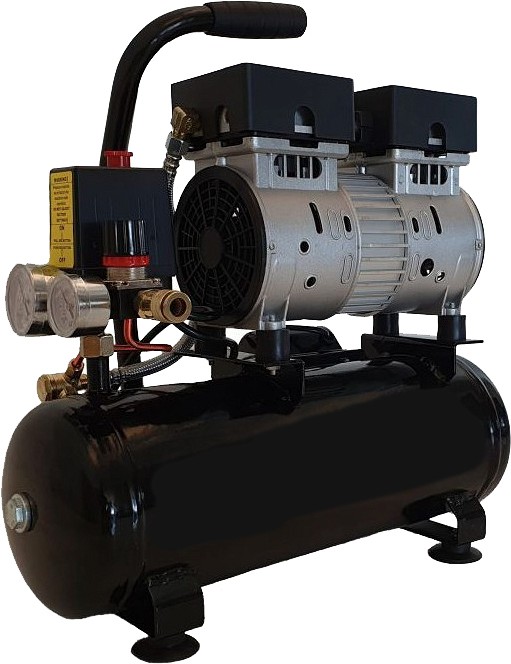 Kolbkompressor õlivaba 0.5 kw, 8 l paak, 8 bar, 230 V