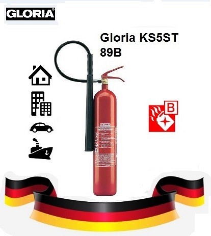 TULEKUSTUTI/SÜSIHAPPEKUSTUTI CO2 5 kg 89B