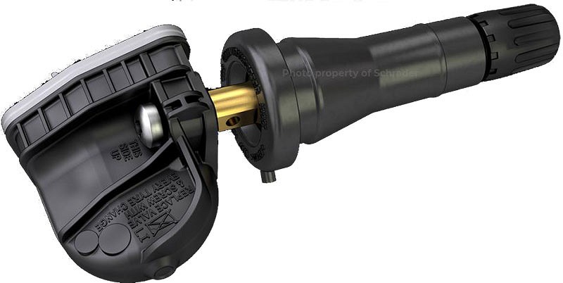 TPMS andur 3162.434 MHZ SCHRADER faraday kummivent, (OEM:8889081697)