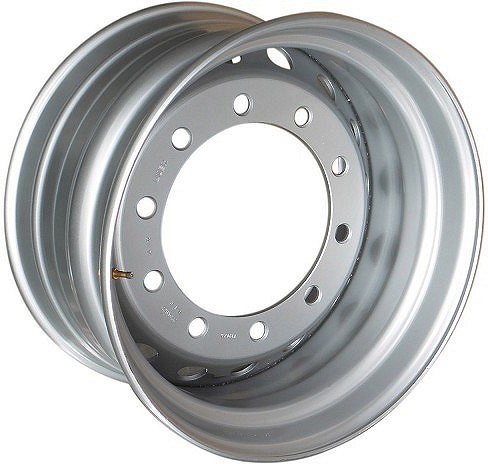 Velg 11.75×22.5 10 polti (10×335), ET0, M22, CB281, accuride (A) KG5000 (EU) (15152)