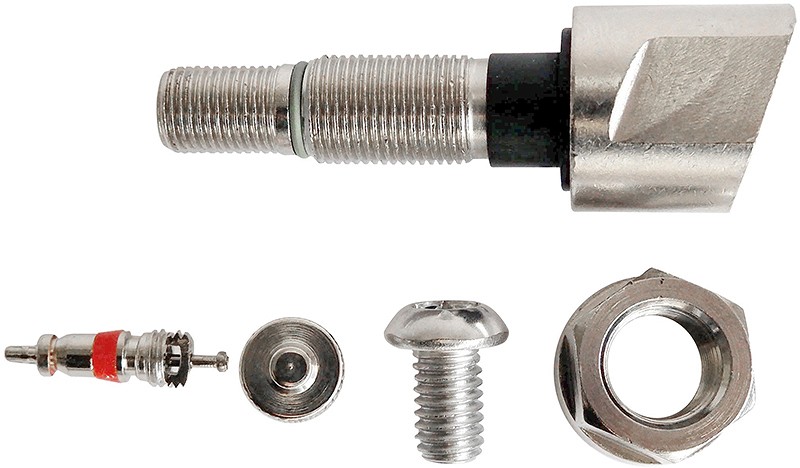 TPMS ventiil SCHRADER 5707 veoauto valuveljele 9.7 mm, L=52 mm, nurk 18