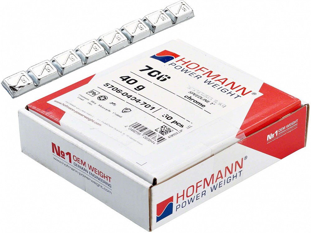 Liimitav tasakaal PB, moto, karp (50 tk) kroom, 40 g (8×5G)