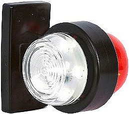 Sarvtuli LED skandinaavia sirge 108 mm VASAK/PAREM 12/24V