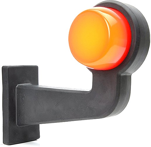 Sarvtuli LED kõver 90° 191 mm parem 12-24V