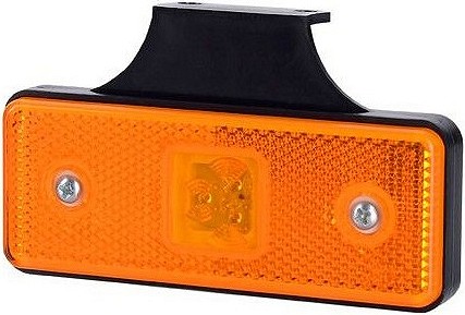 LD161 küljetuli LED kollane 110×41 mm 12/24V juhe 0.3M jalaga