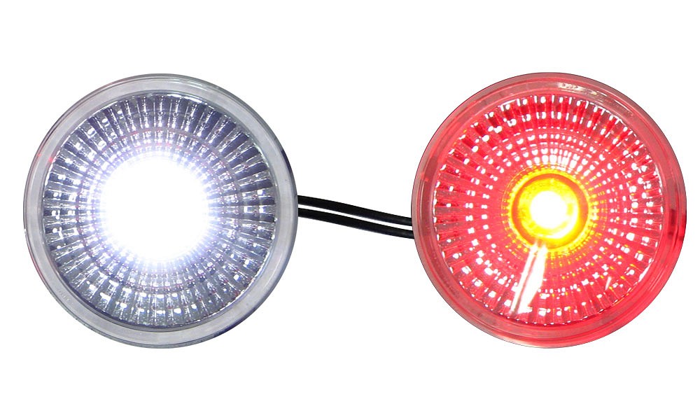 Sarvtule LED varuklaas PUNANE/VALGE