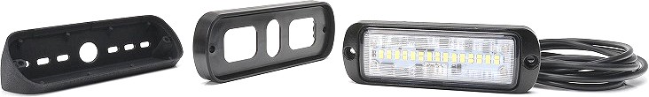 Töötuli LED 12/24V 133×44 mm 16 W IP6K9K 1800LM