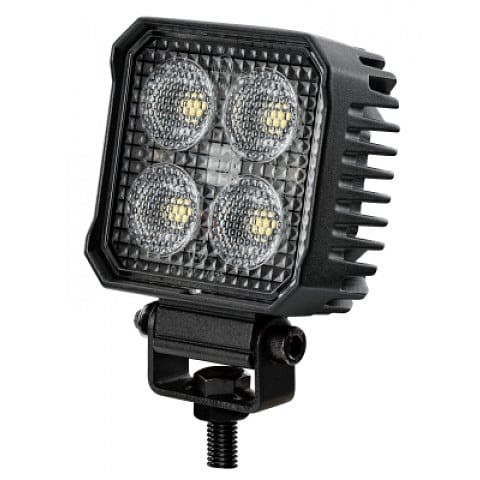 Töötuli 4 LED 24 W 10-30V 1700LM 70.5×95×41 mm IP69K juhe 800 mm