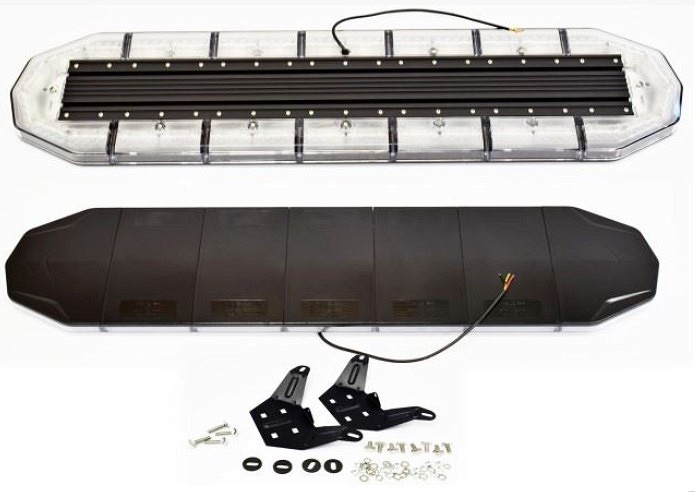 LED vilkur paneel 12/24V 1200×264 mm IP67 128 W