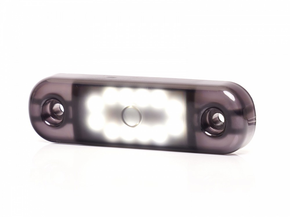 Küljetuli LED 12/24V valge tumeda KLAASIGA12-LED 84×25×11 mm