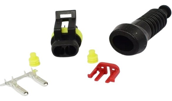 Superseal 2-PIN pistikupesa
