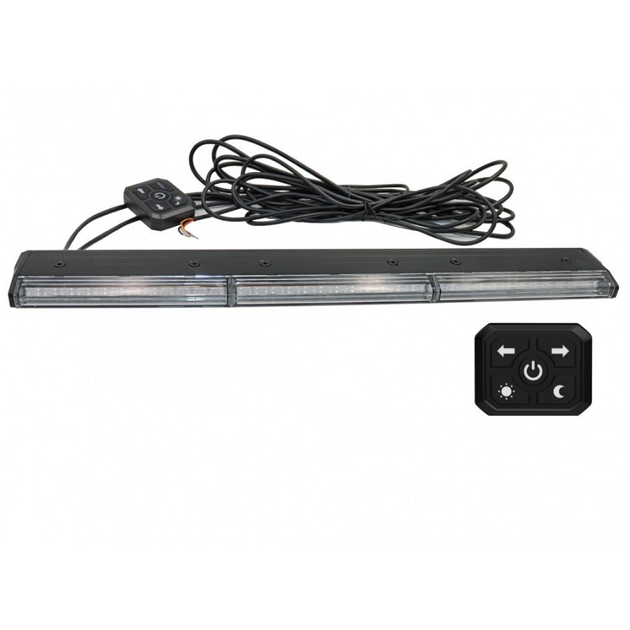 LED vilkur paneel slim 12/24V 473×23 mm R65 R10 puldiga