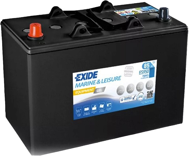 ES950 GEL AKU EXIDE 12 V 85AH 350×175×235 mm 460 A SCA 2129398