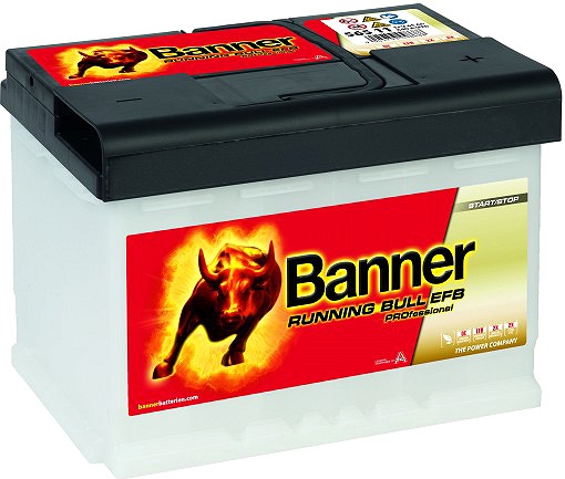 BANNER AKU running bull EFB PRO 65AH 241×175×190 -/+ 640 A start & stop