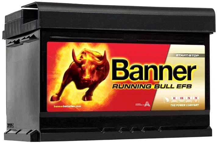 BANNER AKU running bull EFB 65AH 278×175×175 -/+ 650 A start & stop