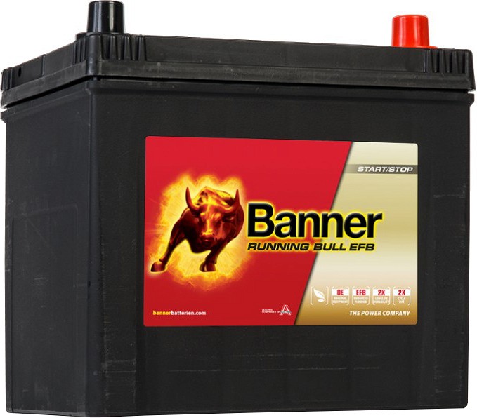 BANNER AKU running bull EFB 65AH 233×173×225 +/- 550 A asia start & stop