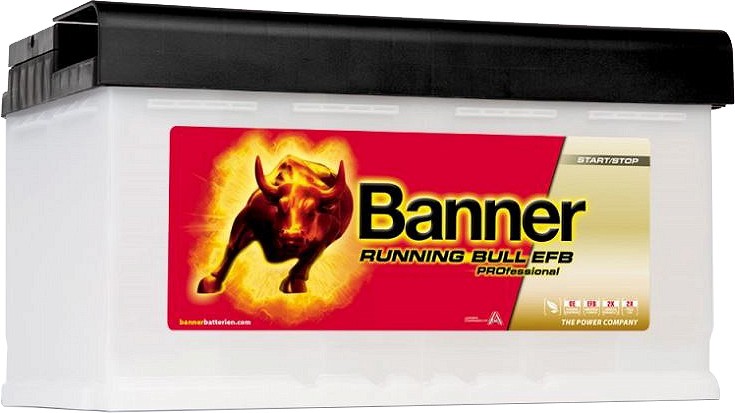 BANNER AKU running bull EFB PRO 85AH 315×175×190 -/+ 780 A start & stop