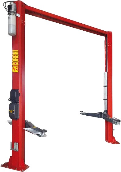 4.5T 2-POST tõstuk elektrohüdr, ülatala, erco HC4502