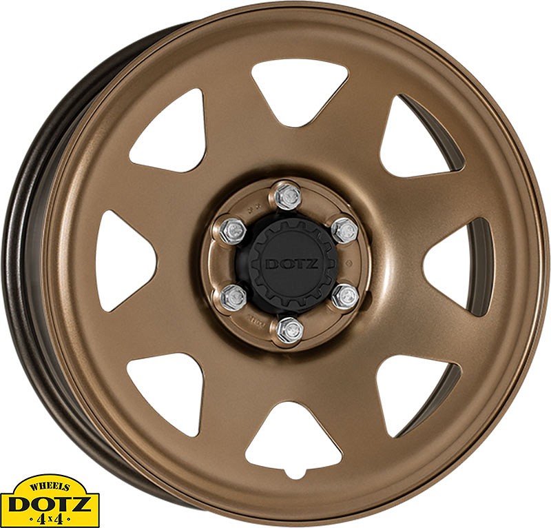 Terasvelg dakar HD bronze 7.0×17, 6×120/44 (74.6) (BZM) (ST) KG1000 ford /VW