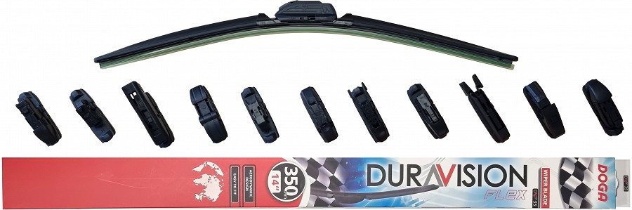 DOGA duravision flex KLAASIPUHASTAJA/KOJAMEES 350 mm/14"