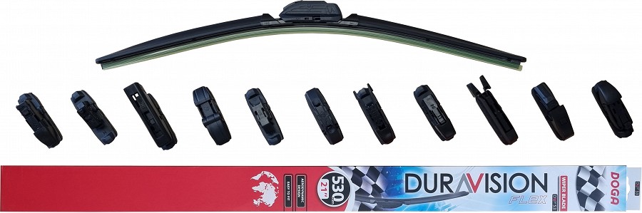 DOGA duravision flex KLAASIPUHASTAJA/KOJAMEES 530 mm/21"