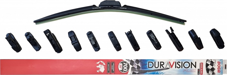 DOGA duravision flex KLAASIPUHASTAJA/KOJAMEES 700 mm/28"