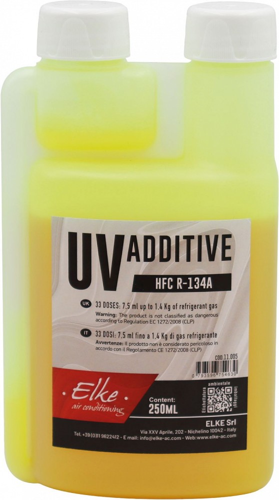 Kliimasüsteemi lekketuvastuse aine (UV-VÄRV) PAG R-134A 250 ml