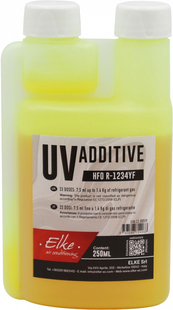 Kliimasüsteemi lekketuvastuse aine (UV-VÄRV) PAG R-1234YF 250 ml
