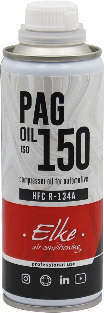 Kliimasüsteemi kompressori õlipag 150 R-134A 250 ml