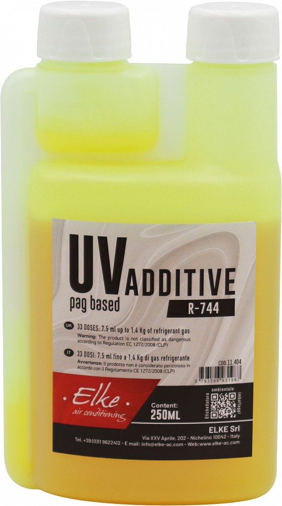 Kliimasüsteemi lekketuvastuse aine (UV-VÄRV) PAG R-744 (CO2) 250 ml